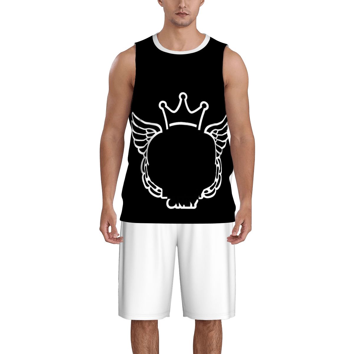 Good Energy Only Men's Basketball Jersey (AOP)