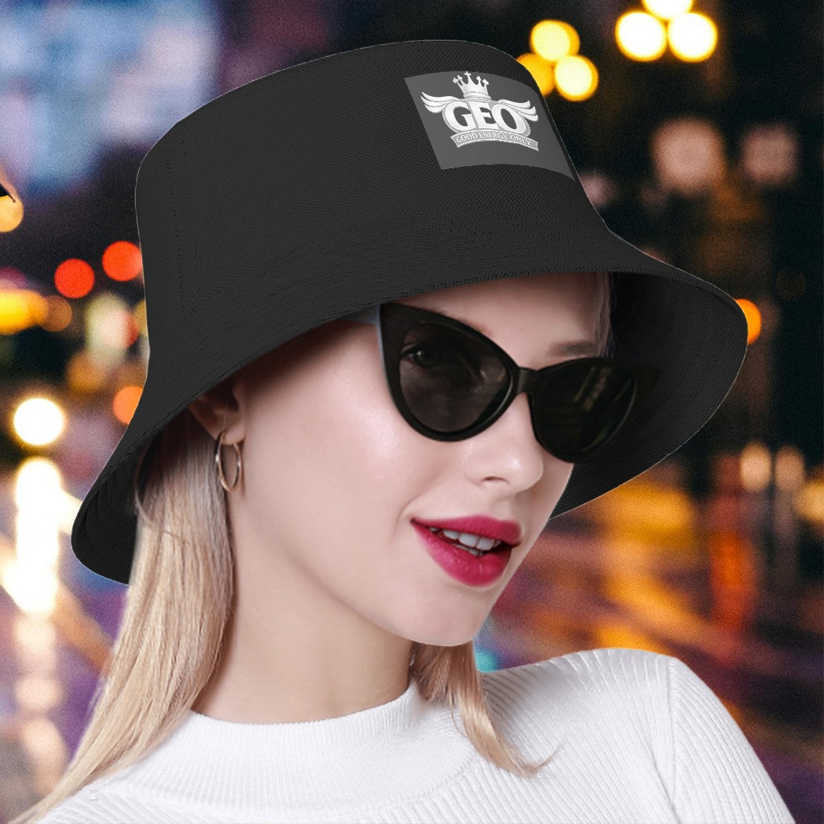 GEO Double Layer Bucket hat