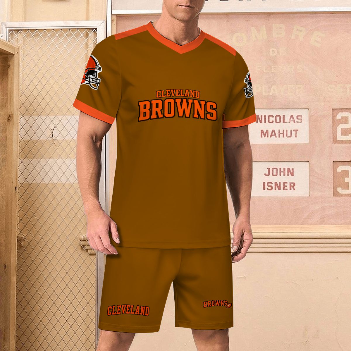 GEO orange and browns Jersey Set Edition