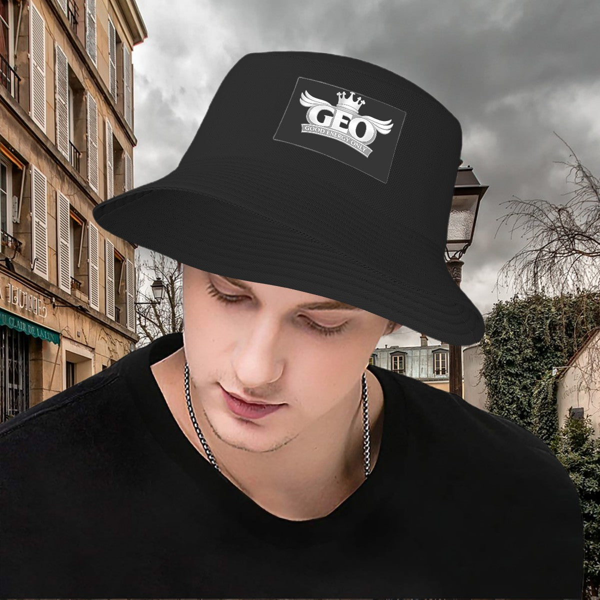 GEO Double Layer Bucket hat