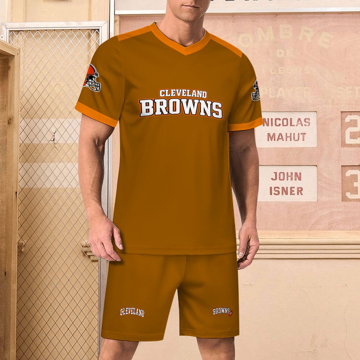 GEO CLEVELAND BROWNS JERSEY SET EDITION